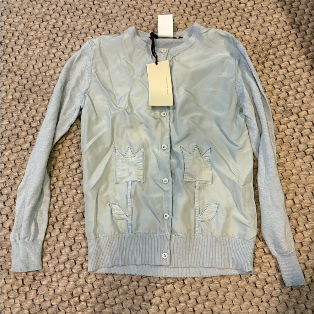 Stella McCartney Kids Light Blue Sweater